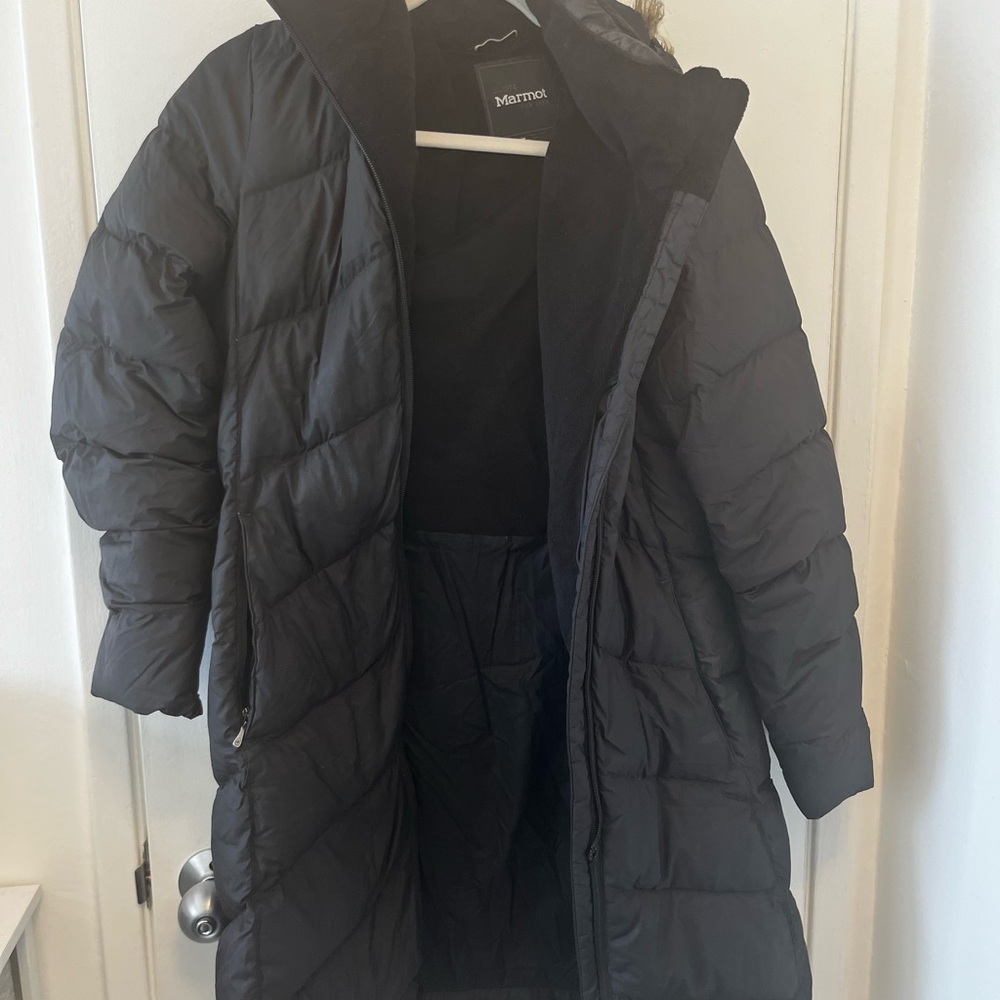 Marmot Women's Black Puffer Coat